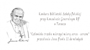 WYNIKI KONKURSU BIBLIOTEKI SZKOLNEJ ZORGANIZOWANEGO Z OKAZJI 100.ROCZNICY URODZIN JANA PAWŁA II
