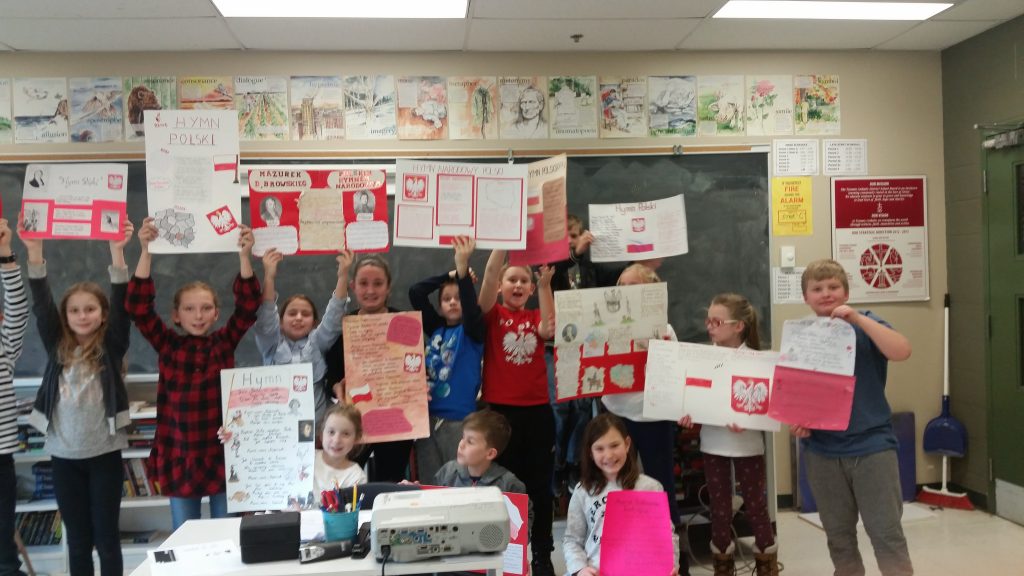 Polski Hymn Narodowy- lekcja historii w kl.IV