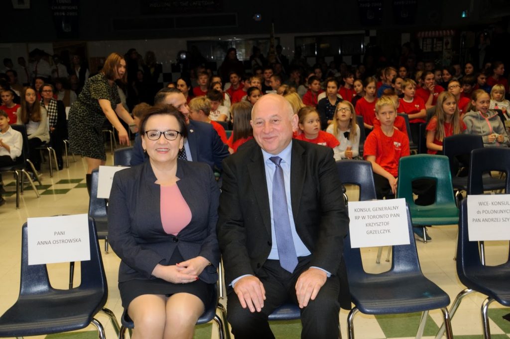 WIZYTA MINISTER EDUKACJI NARODOWEJ W SPK TORONTO