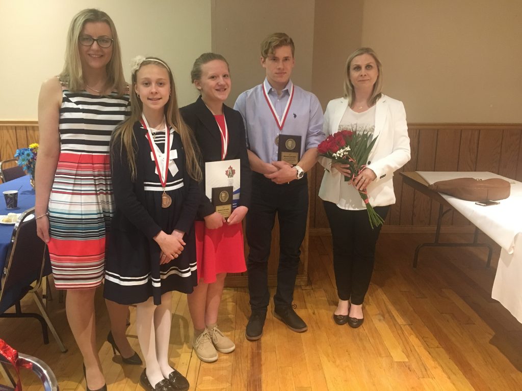 UCZNIOWIE SPK TORONTO LAUREATAMI XLIX KONKURSU RECYTATORSKIEGO IM. WŁ.REYMONTA