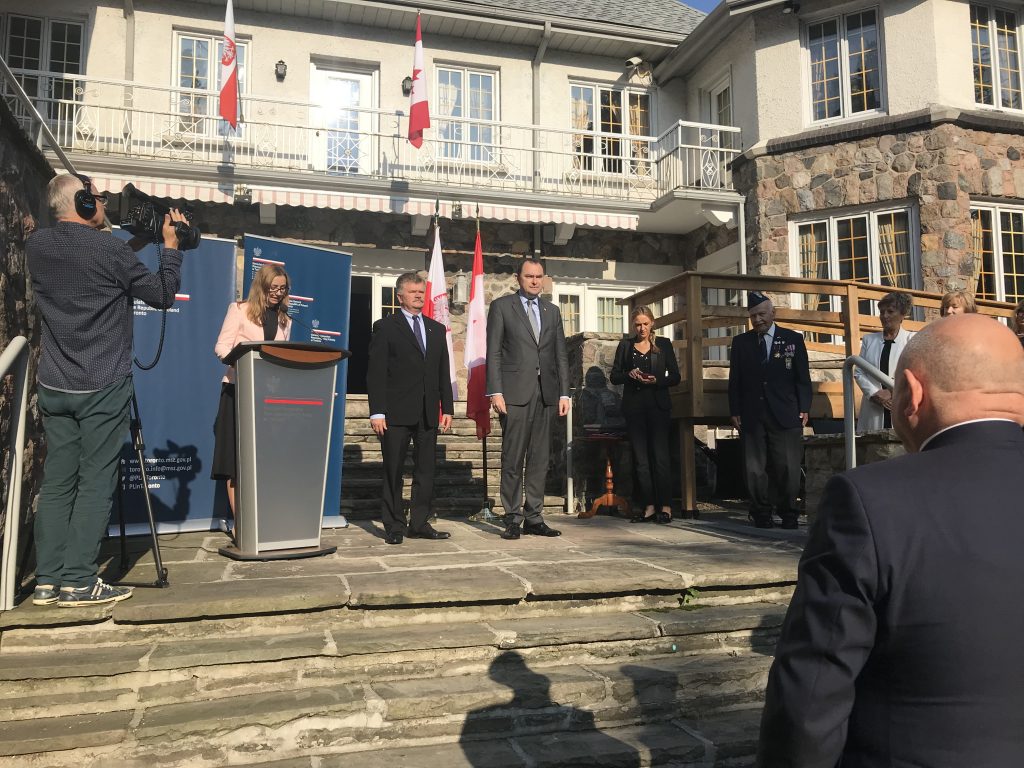 WIZYTA SEKRETARZA STANU W KANCELARII PREZYDENTA RP PANA ADAMA KWIATKOWSKIEGO W TORONTO