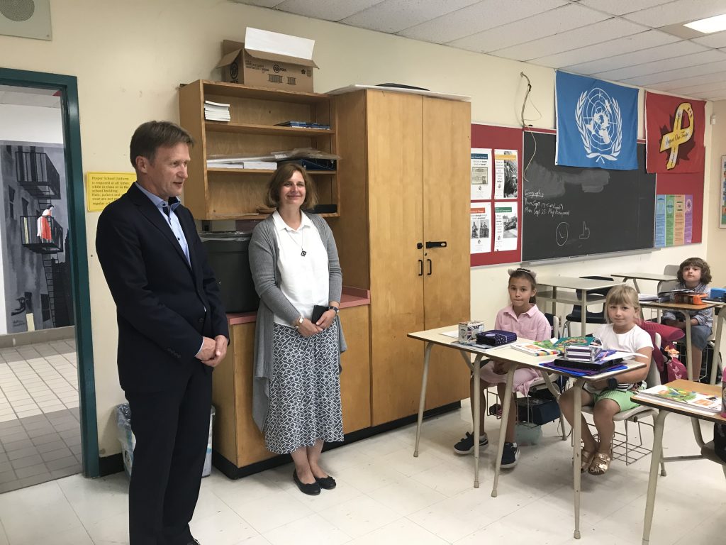 WIZYTA PRZEDSTAWICIELI STOWARZYSZENIA „WSPÓLNOTA POLSKA”