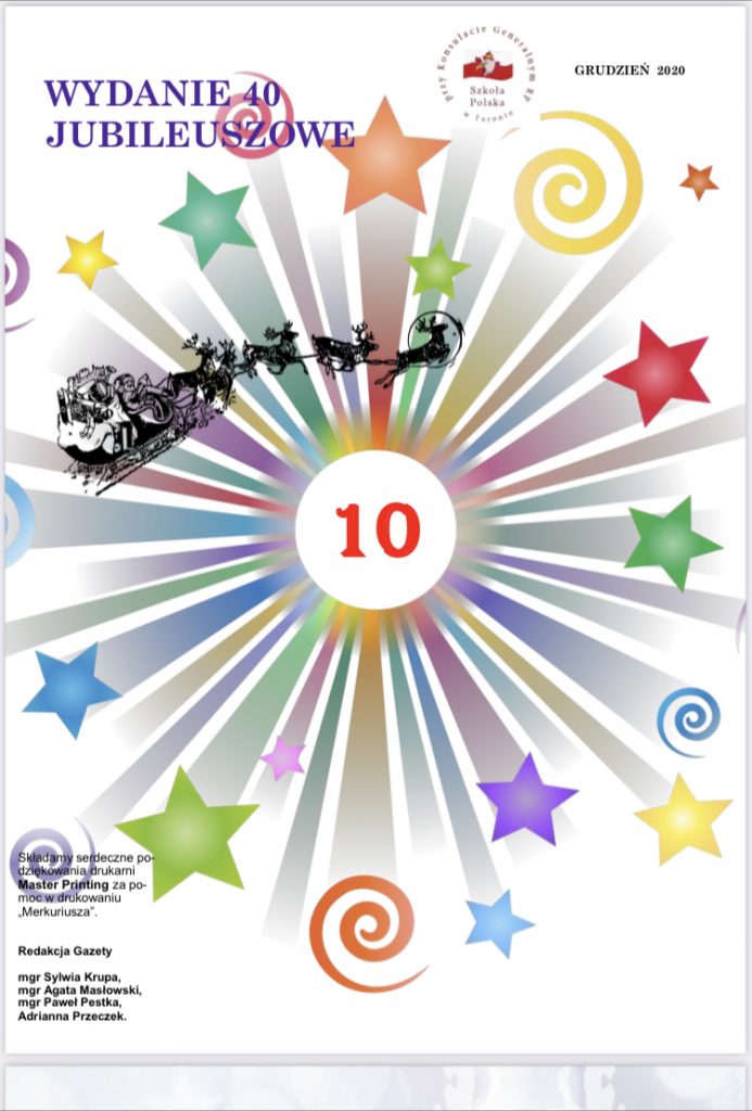 MERKURIUSZ LISTOPAD/GRUDZIEŃ 2020 WYDANIE JUBILEUSZOWE