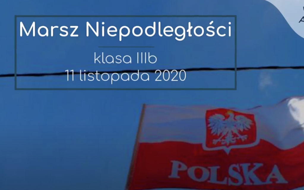JAK KLASA III B UCZCIŁA ŚWIĘTO NIEPODLEGŁOŚCI