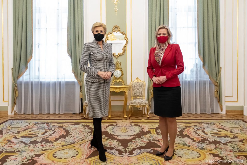 SPOTKANIE PIERWSZEJ DAMY Z DYREKTOR ORPEG