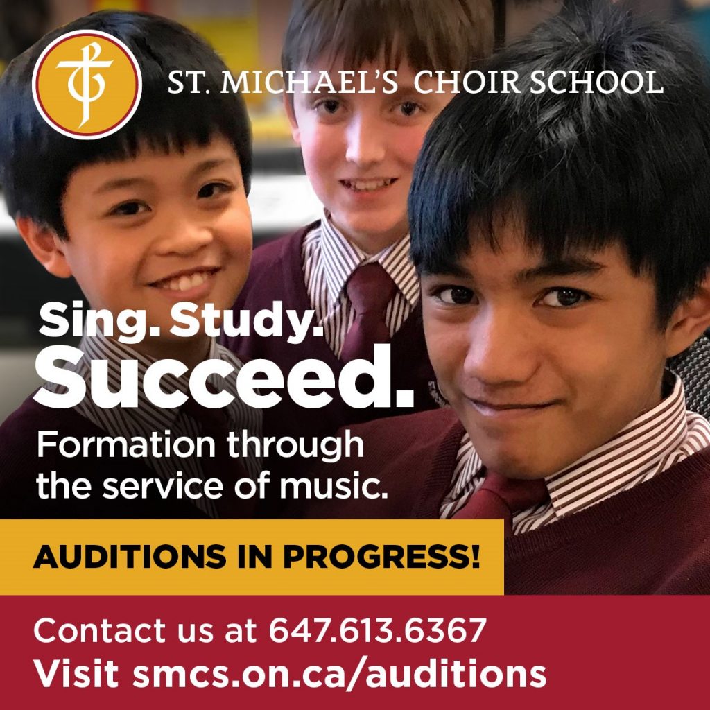 ZAPISY DO SZKOŁY CHÓRALNEJ  ŚW. MICHAŁA