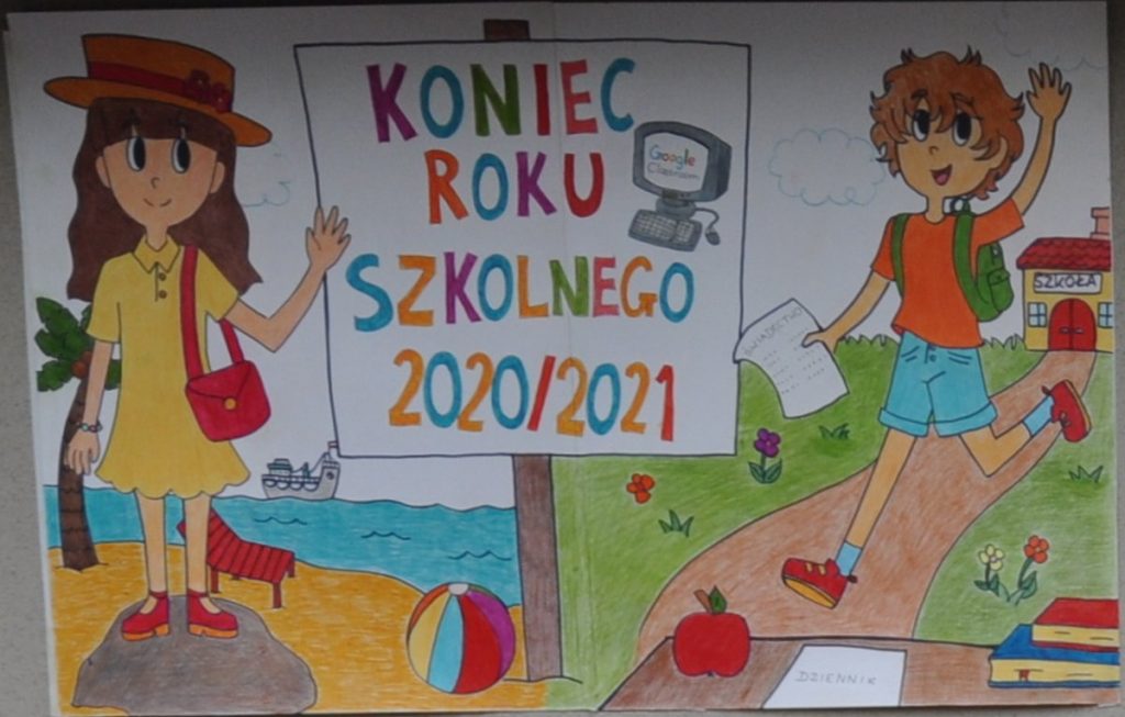 ZAKOŃCZENIE ROKU SZKOLNEGO 2020/2021 – ODBIÓR ŚWIADECTW