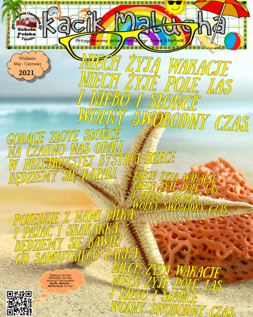 WAKACYJNE WYDANIE “KĄCIKA MALUCHA”