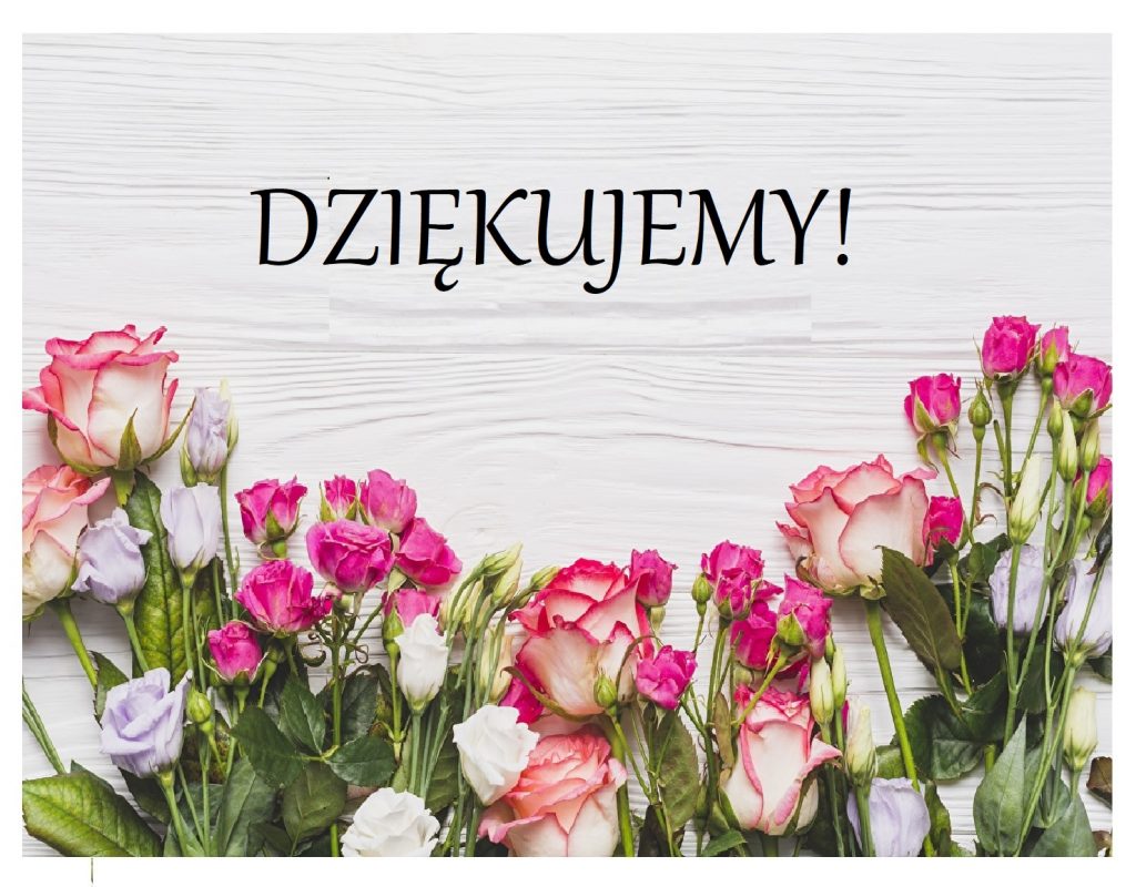 PODZIĘKOWANIA