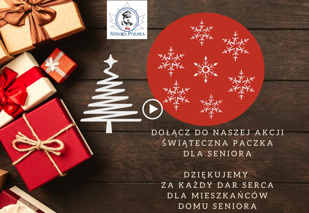 GEST SERCA – KARTKA ŚWIĄTECZNA I PACZKA DLA SENIORA