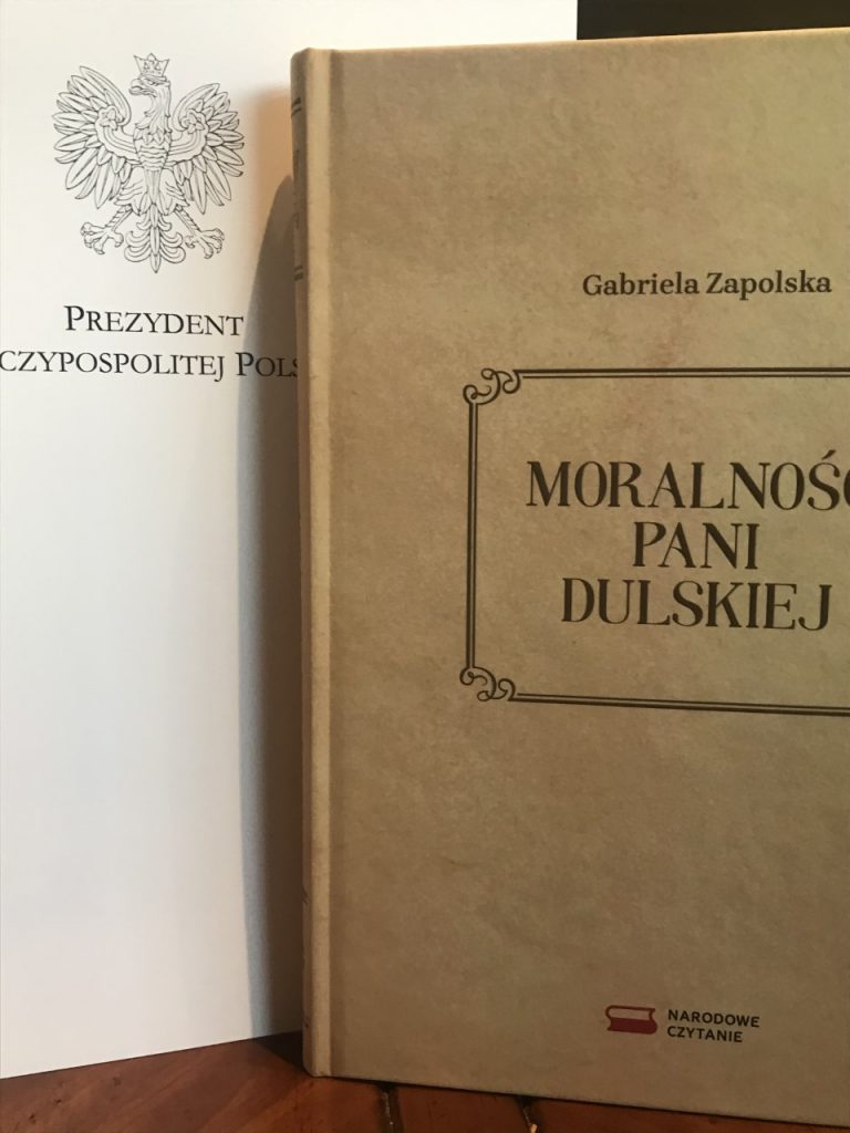 PODZIĘKOWANIE ZA UDZIAŁ W NARODOWYM CZYTANIU  2021