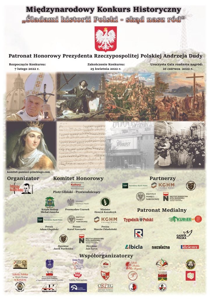 MIĘDZYNARODOWY KONKURS HISTORYCZNY „ŚLADAMI HISTORII POLSKI – SKĄD NASZ RÓD”