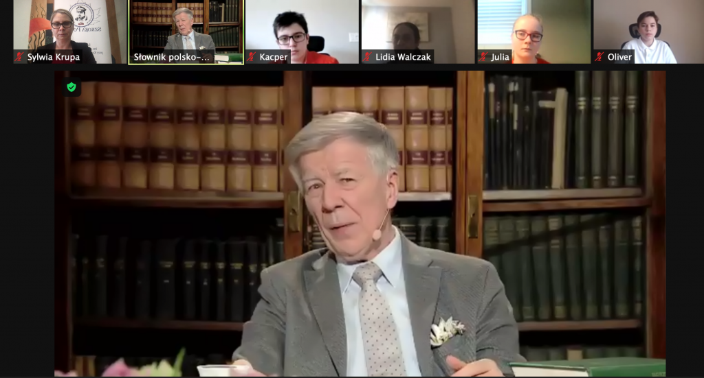 UCZNIOWIE KLASY VII W PROGRAMIE SŁOWNIK POLSKO@POLSKI