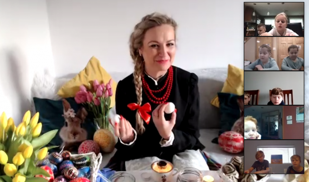 ZMALUJMY TO RAZEM – WIELKANOCNE WARSZTATY ONLINE Z PANIĄ MAGDĄ RUTKOWSKĄ DLA UCZNIÓW POLSKICH SOBOTNICH SZKÓŁ