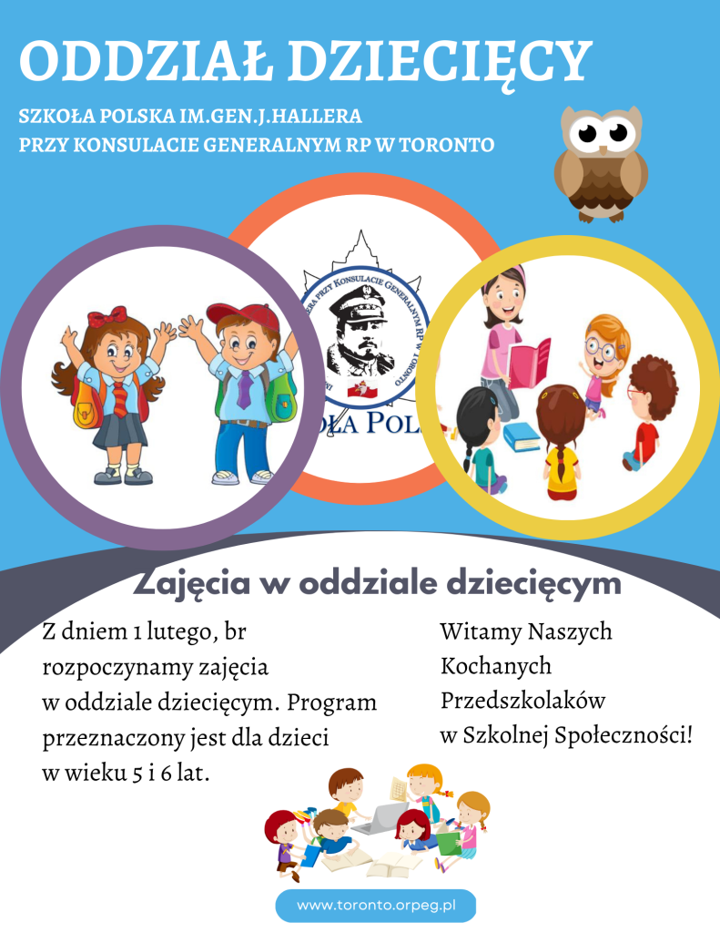 ODDZIAŁ DZIECIĘCY DLA 5 I 6-LATKÓW