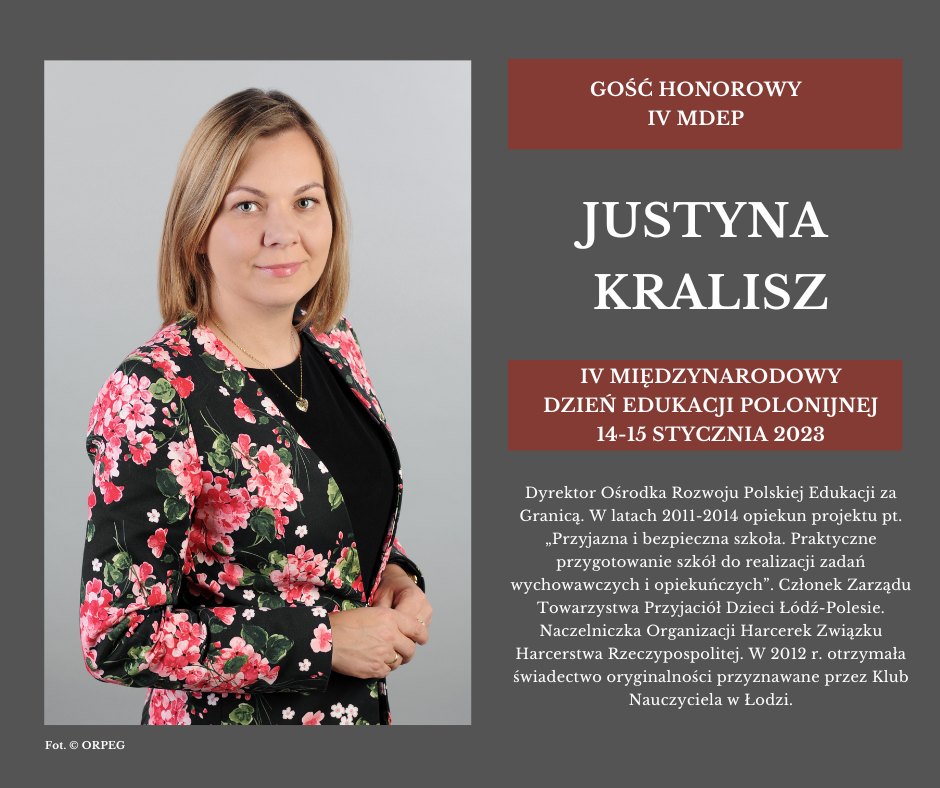 IV MIĘDZYNARODOWY DZIEŃ EDUKACJI POLONIJNEJ