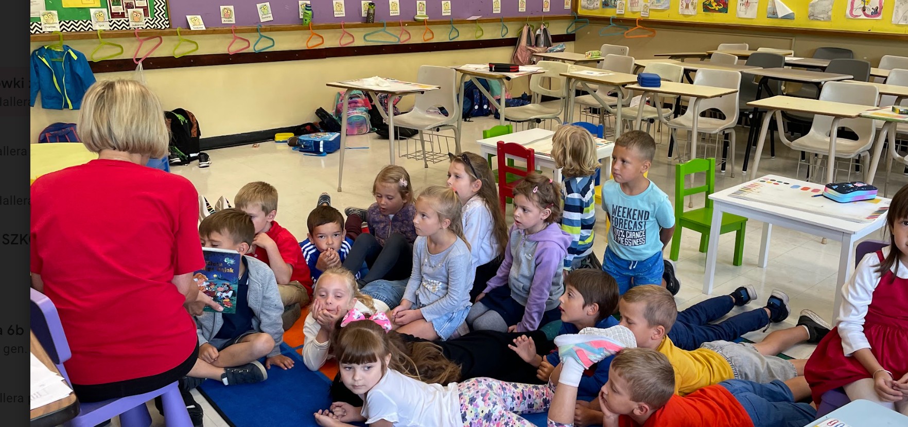 <h2>  NASI NAJMŁODSI UCZNIOWIE - ODDZIAŁ DZIECIĘCY <h2>