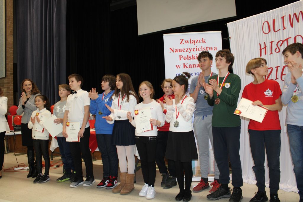 LAUREACI OLIMPIADY HISTORYCZNEJ ZNP O/TORONTO
