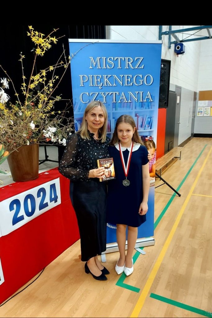 ABIGAIL GODLEWSKI LAUREATKĄ KONKURSU MISTRZ PIĘKNEGO CZYTANIA ZG ZNP KANADA