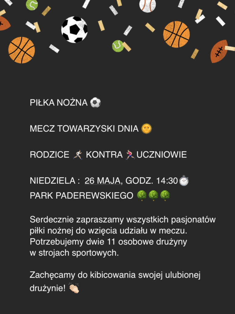 MECZ UCZNIOWIE – RODZICE PODCZAS PIKNIKU JUBILEUSZOWEGO