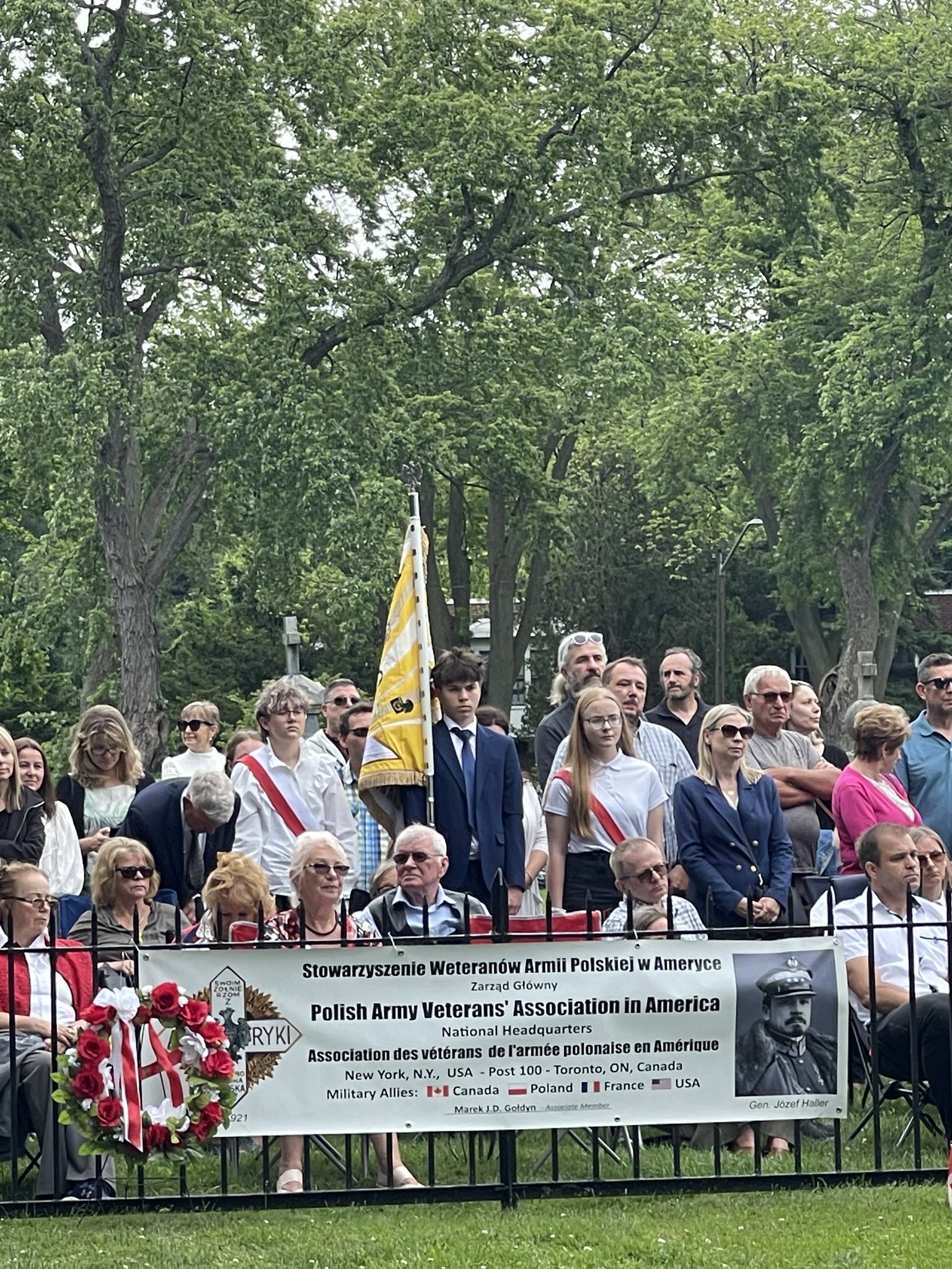 105. PIELGRZYMKA NA CMENTARZ HALLERCZYKÓW W NIAGARA-ON-THE-LAKE