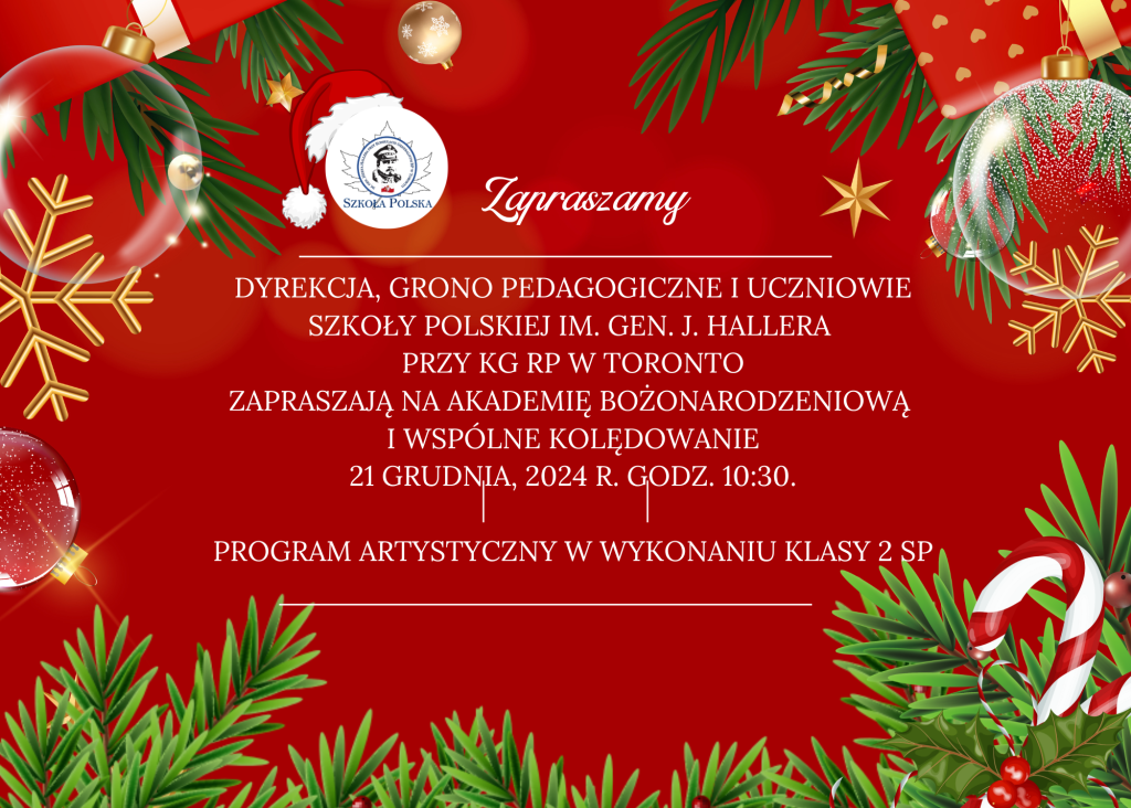 AKADEMIA BOŻONARODZENIOWA