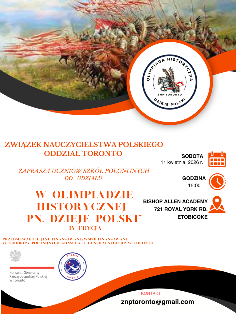 OLIMPIADA HISTORYCZNA „DZIEJE POLSKI” IV EDYCJA